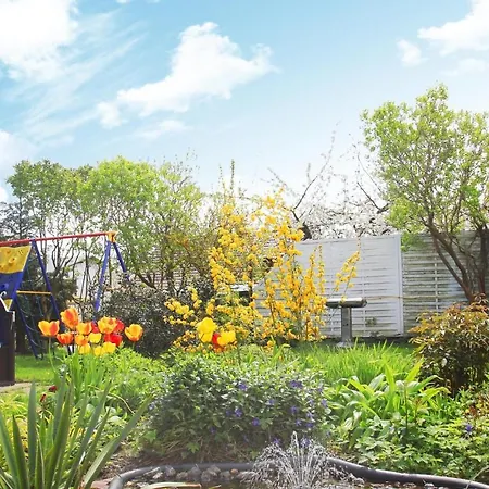 F-1093 Elise 02 Veranda, Gartennutzung Apartmán